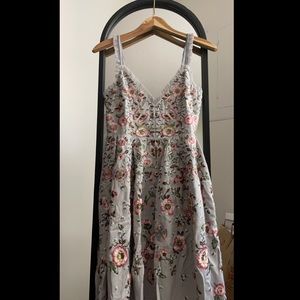 NWOT Needle and Thread midi dress